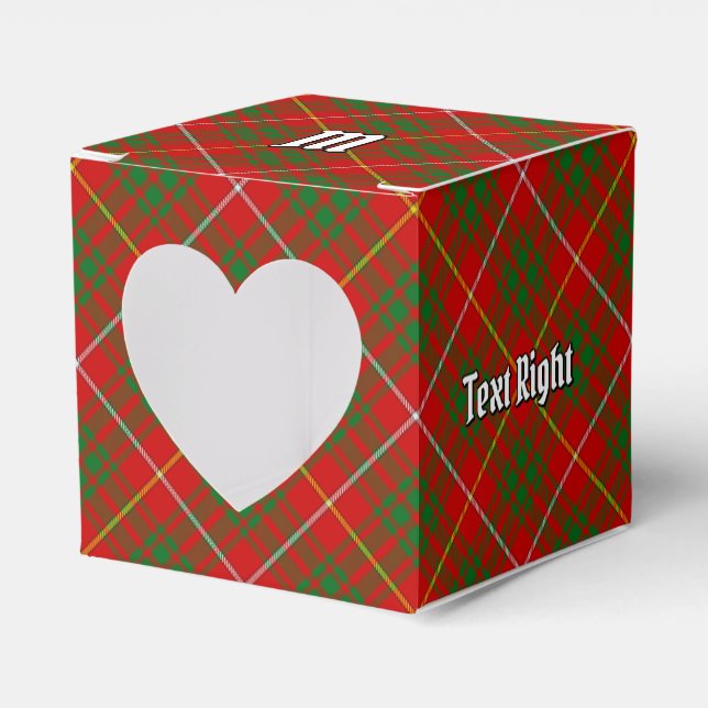 Caja Para Regalos Clan Bruce Tartan (Anverso)