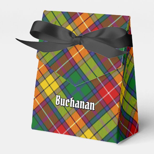 Caja Para Regalos Clan Buchanan Tartan (Front Side)