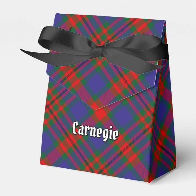 Caja Para Regalos Clan Carnegie Tartan (Front Side)