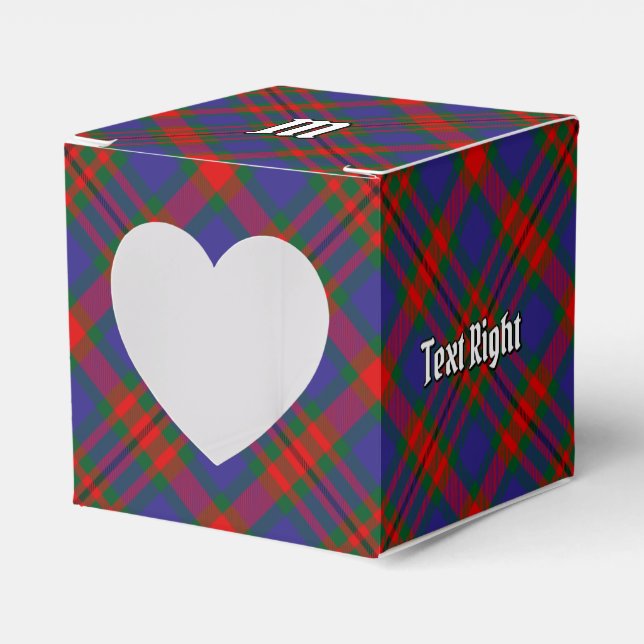 Caja Para Regalos Clan Carnegie Tartan (Anverso)