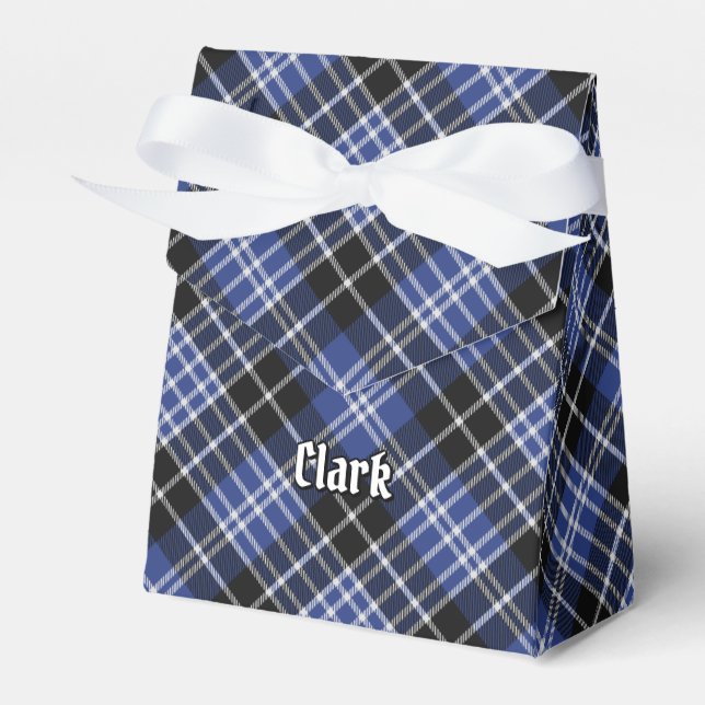 Caja Para Regalos Clan Clark Tartan (Front Side)