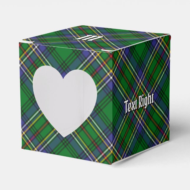 Caja Para Regalos Clan Cockburn Tartan (Anverso)