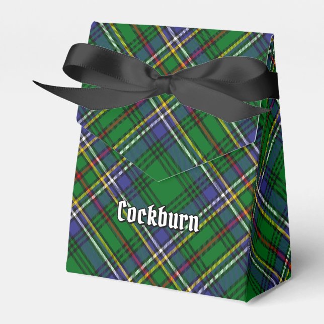 Caja Para Regalos Clan Cockburn Tartan (Front Side)