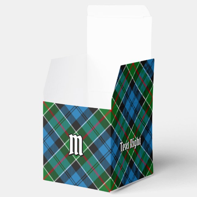 Caja Para Regalos Clan Colquhoun Tartan (Abierto)