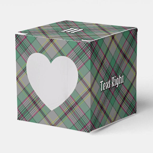Caja Para Regalos Clan Craig Tartan Favor Box (Anverso)