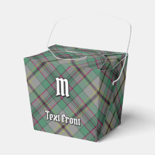 Caja Para Regalos Clan Craig Tartan Favor Box