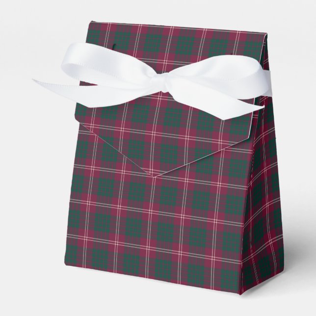 Caja Para Regalos Clan Crawford Tartan (Front Side)
