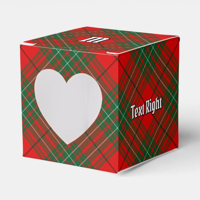 Caja Para Regalos Clan Cumming Tartan (Anverso)