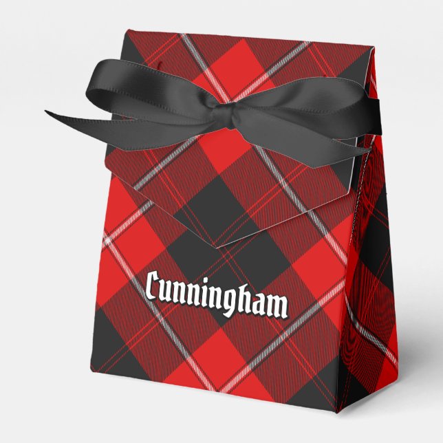 Caja Para Regalos Clan Cunningham Tartan (Front Side)