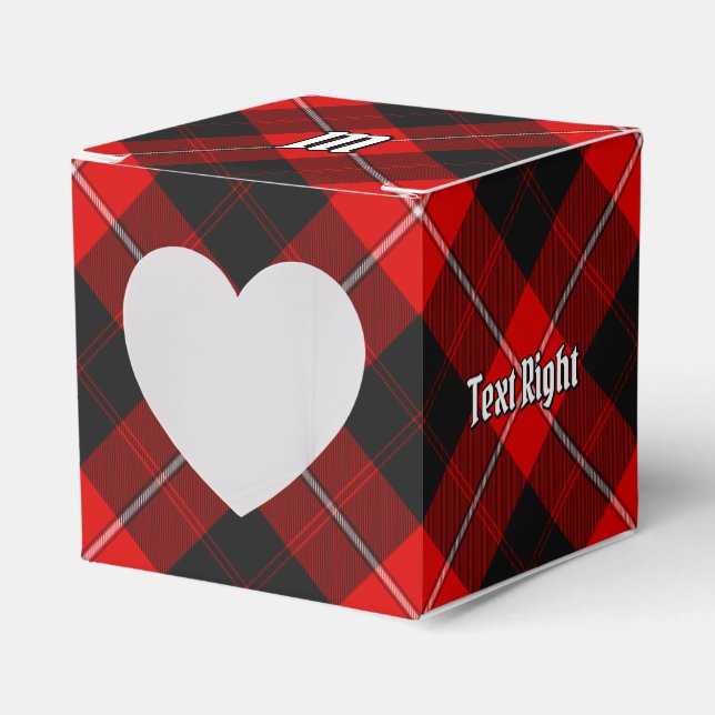 Caja Para Regalos Clan Cunningham Tartan (Anverso)