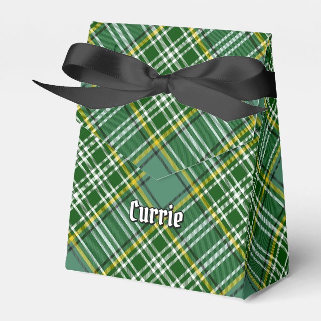 Caja Para Regalos Clan Currie Tartan (Front Side)