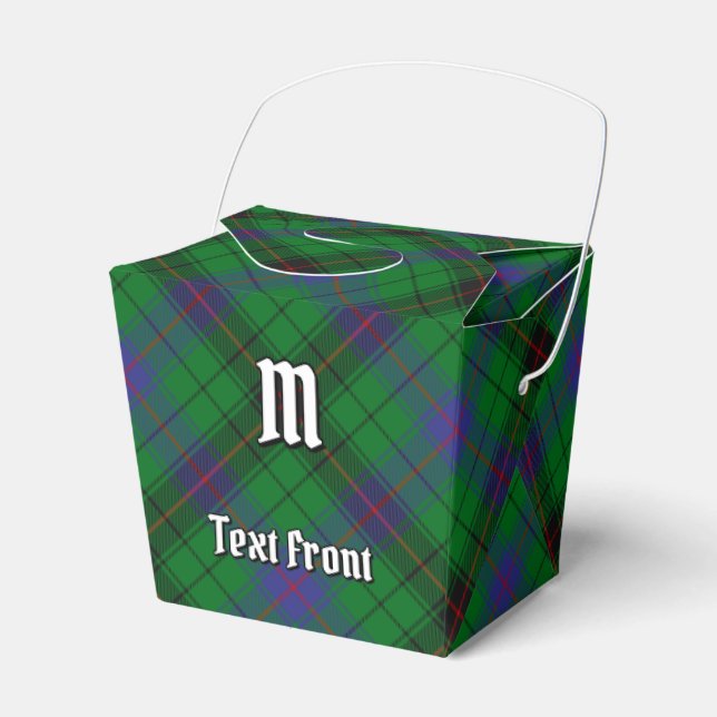 Caja Para Regalos Clan Davidson Tartan (Front Side)