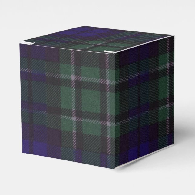 Caja Para Regalos Clan de Maccallum Plaid Scottish tartan (Costado Anverso)