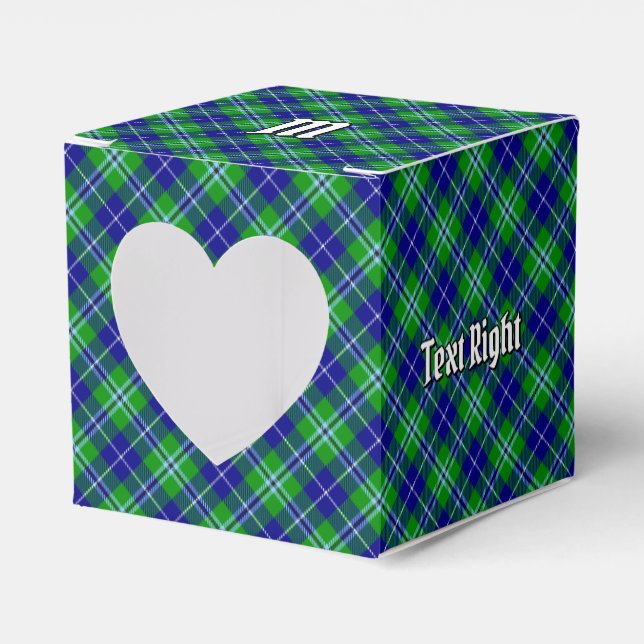 Caja Para Regalos Clan Douglas Tartan (Anverso)