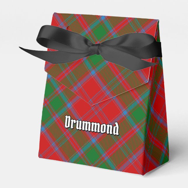 Caja Para Regalos Clan Drummond Tartan (Front Side)