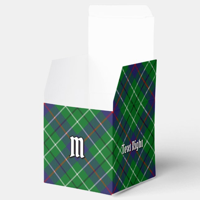 Caja Para Regalos Clan Duncan Tartan (Abierto)