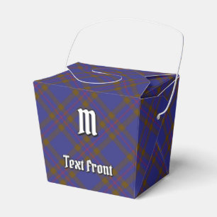 Caja Para Regalos Clan Elliot Modern Tartan Favor Box