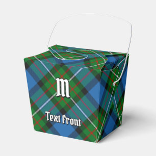 Caja Para Regalos Clan Ferguson Tartan Favor Box