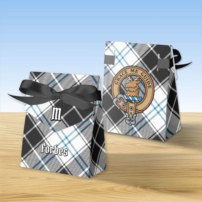 Caja Para Regalos Clan Forbes Escudo por Vestir Tartán (Subido por el creador)