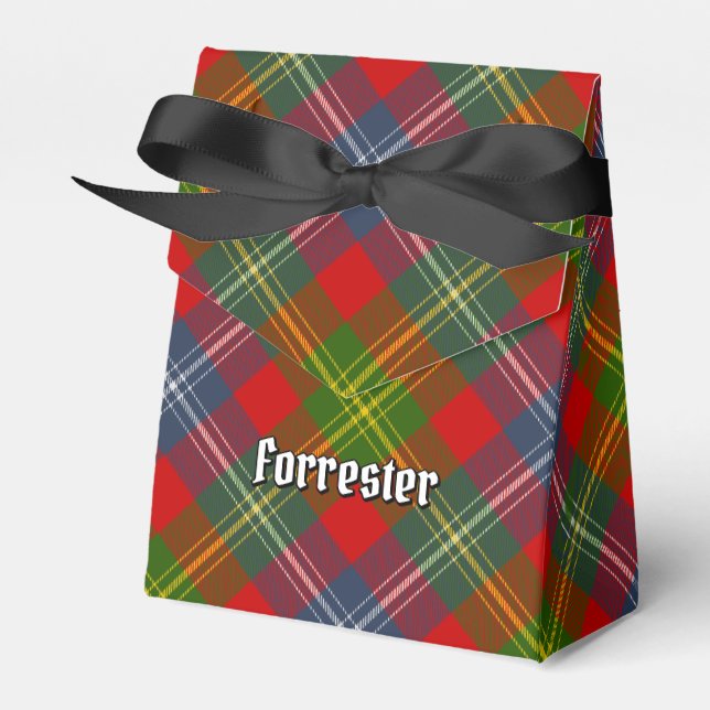 Caja Para Regalos Clan Forrester Tartan (Front Side)