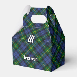 Caja Para Regalos Clan Gordon Tartan Favor Box