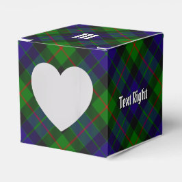 Caja Para Regalos Clan Gunn Tartan Favor Box