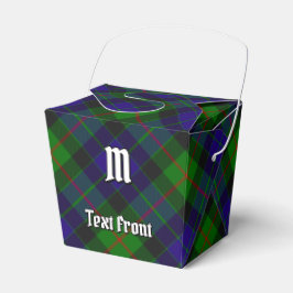 Caja Para Regalos Clan Gunn Tartan Favor Box
