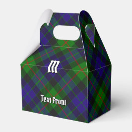 Caja Para Regalos Clan Gunn Tartan Favor Box