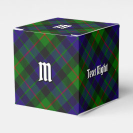 Caja Para Regalos Clan Gunn Tartan Favor Box