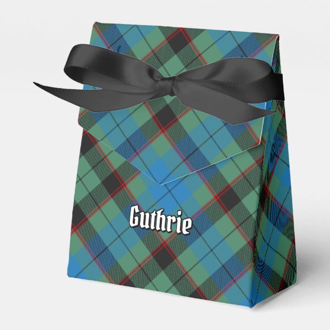 Caja Para Regalos Clan Guthrie Tartan (Front Side)