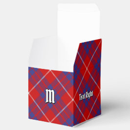 Caja Para Regalos Clan Hamilton Red Tartan Favor Box