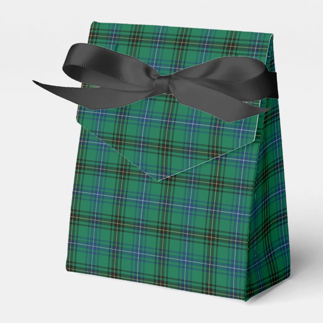 Caja Para Regalos Clan Henderson Tartan (Front Side)