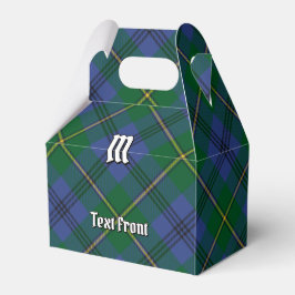 Caja Para Regalos Clan Johnston Tartan Favor Box