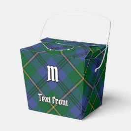 Caja Para Regalos Clan Johnston Tartan Favor Box