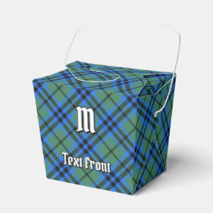 Caja Para Regalos Clan Keith Tartan Favor Box