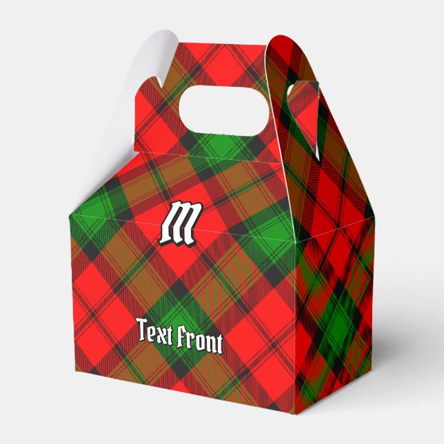 Caja Para Regalos Clan Kerr Tartan (Front Side)