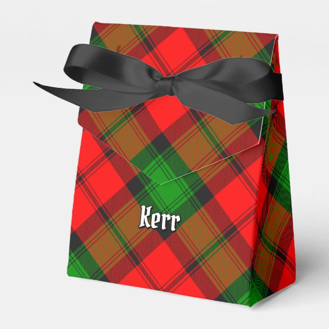 Caja Para Regalos Clan Kerr Tartan (Front Side)