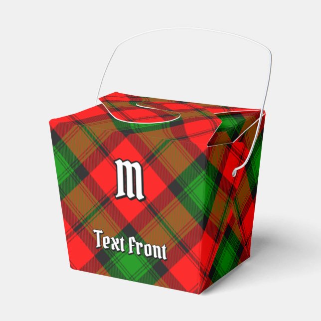 Caja Para Regalos Clan Kerr Tartan (Front Side)