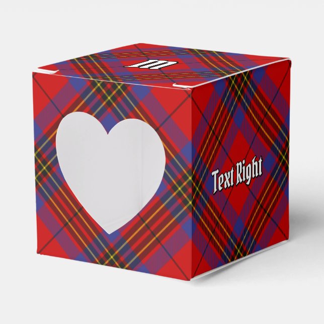 Caja Para Regalos Clan Leslie Red Tartan (Anverso)