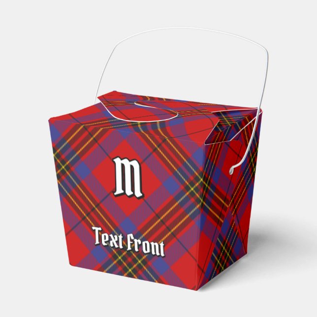 Caja Para Regalos Clan Leslie Red Tartan (Front Side)