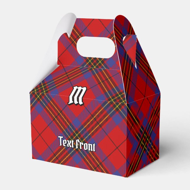 Caja Para Regalos Clan Leslie Red Tartan (Front Side)