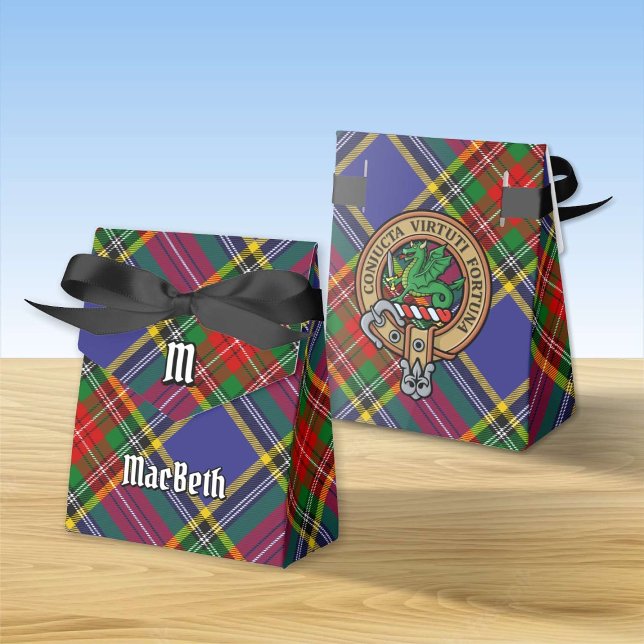 Caja Para Regalos Clan MacBeth Escudo Favor Box (Subido por el creador)