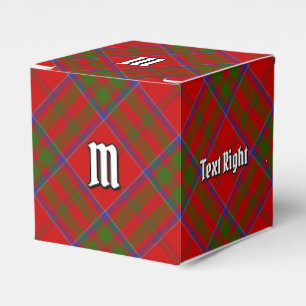 Caja Para Regalos Clan MacDonald de Keppoch Tartan Favor Box