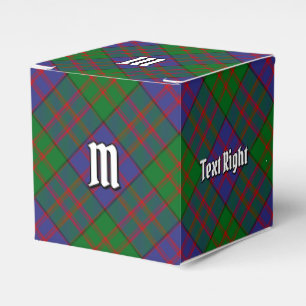 Caja Para Regalos Clan MacDonald Tartan Favor Box