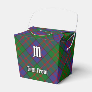 Caja Para Regalos Clan MacDonald Tartan Favor Box