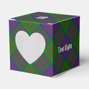 Caja Para Regalos Clan MacDonald Tartan Favor Box