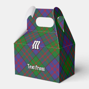 Caja Para Regalos Clan MacDonald Tartan Favor Box