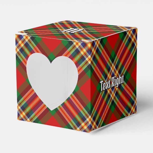Caja Para Regalos Clan MacGill Tartan Favor Box (Anverso)