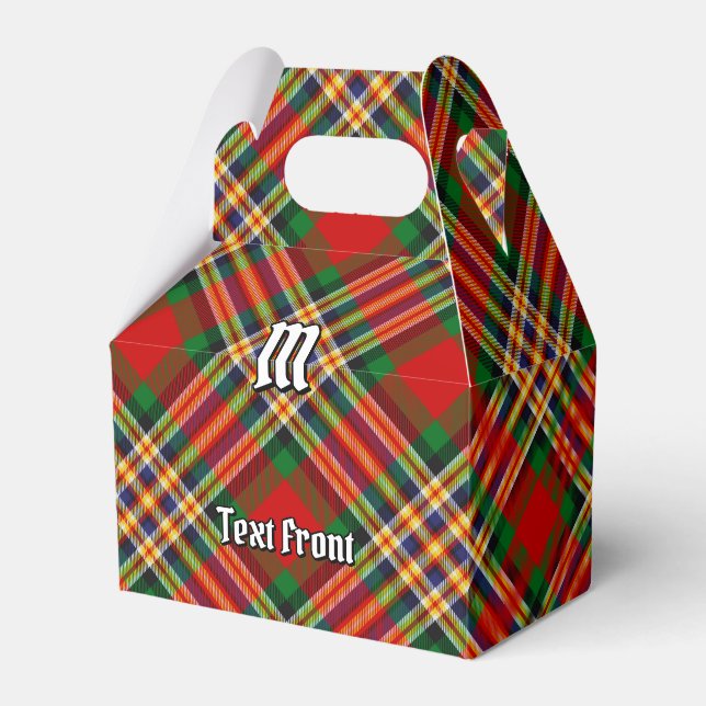 Caja Para Regalos Clan MacGill Tartan Favor Box (Front Side)