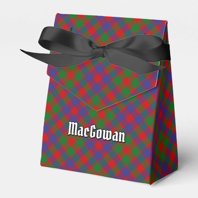 Caja Para Regalos Clan MacGowan Tartan (Front Side)